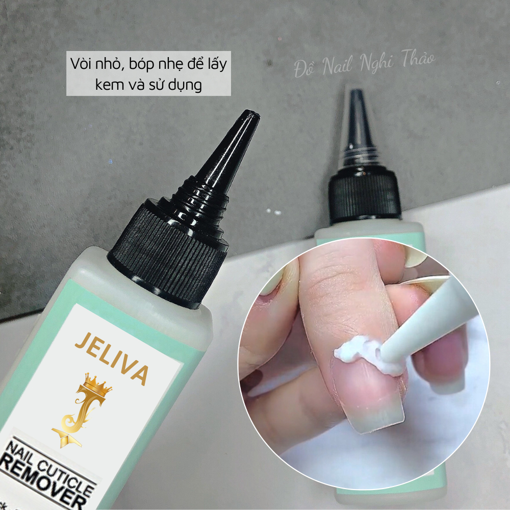 Kem mềm da nail Ladura thương hiệu JELIVA