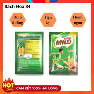 Gói bột uống pha liền Nestlé Milo Nguyên chất 22g