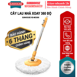 Cây Lau Nhà Xoay 360 Độ SUNHOUSE KS-MO350I