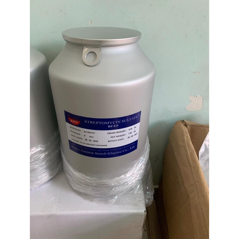 KHÁNG SINH NGUYÊN LIỆU STREPTOMYCIN 98% dùng trong thủy sản