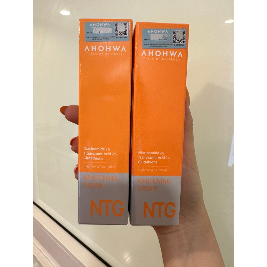 Kem Nám NTG Ahohaw Whitening Cream 50g