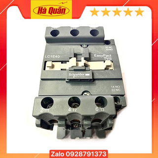 Khởi động từ 40A, LC1E40 Schneider (24V-220V-380V), Khởi Schneider hàng hãng