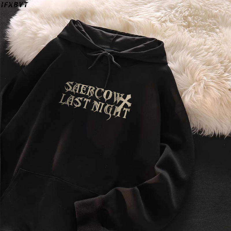 Áo Hoodie Cotton IFXBYT  tay dài thời trang in hình boy phố unisex 100% cotton-Y0280