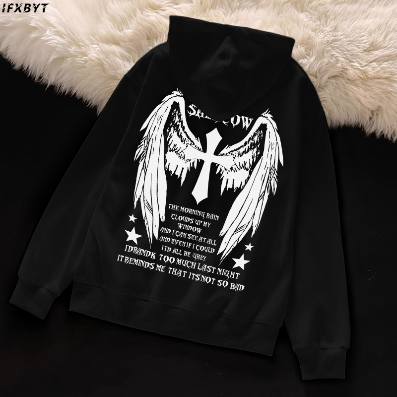 Áo Hoodie Cotton IFXBYT  tay dài thời trang in hình boy phố unisex 100% cotton-Y0280