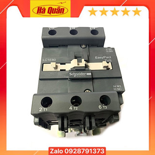 Khởi động từ 80A, LC1E80  Schneider (220V ~ 380V) , Khởi Schneider hàng hãng