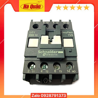 Khởi động từ 9A, LC1E0910 Schneider các điện áp  (24V-220V-380V)
