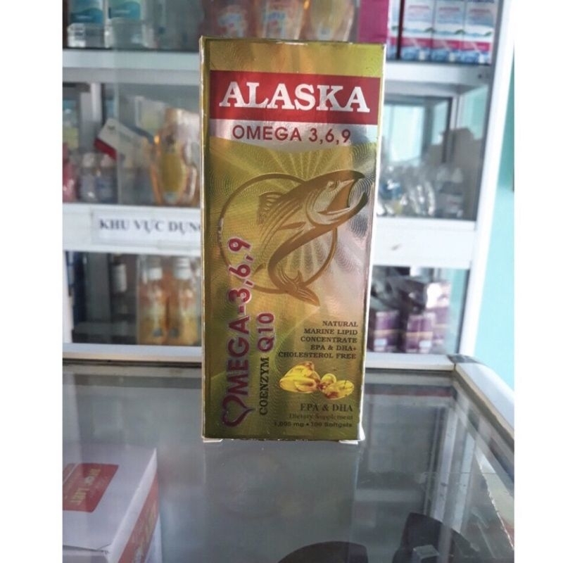 Viên Uống Omega 3 6 9 Alaska Lọ 100 Viên