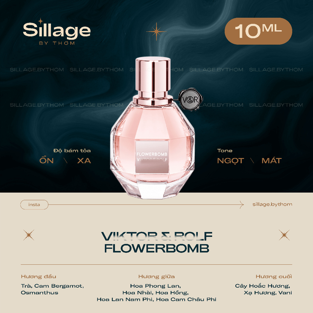 V I K T O R &  R O L F FLOWERBOMB EDP | Mẫu thử nước hoa nữ