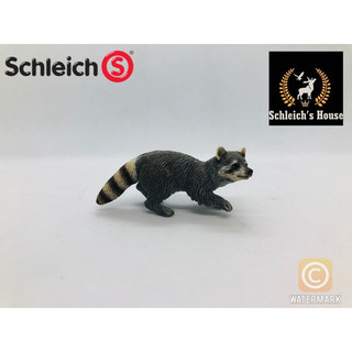Mô hình động vật , đồ chơi con vật Schleich chính hãng Gấu mèo ( Raccoon ) 14604 - Schleich House