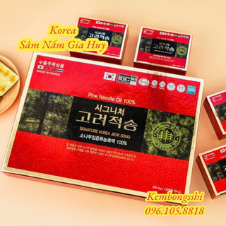 [HÀNG MỚI] Tinh dầu thông đỏ cao cấp Hàn Quốc Red Pine JEOK SONG, Hộp 120v viên [8818]