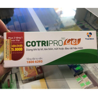 Kem bôi CotriPro 25gr hỗ trợ người bị trĩ