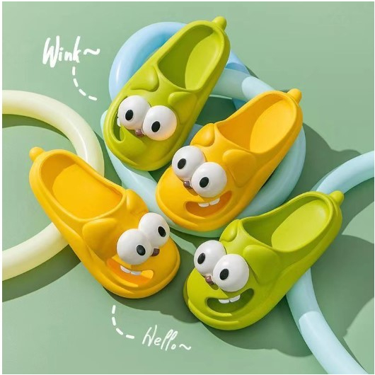 Dép Mắt Con Chó Dễ Thương Dép Cao Su 2023