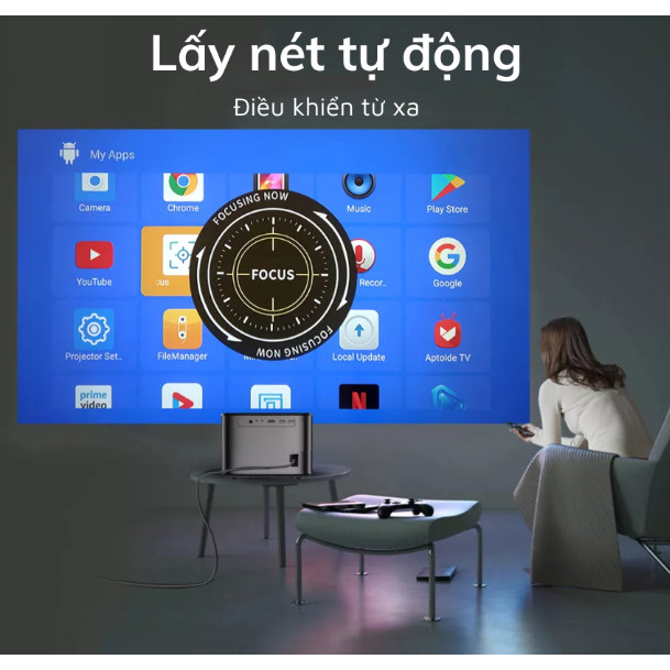 Máy Chiếu KAW Pro KP950 Phiên Bản Siêu Nét Cao Cấp - Cam Kết Hàng Chính Hãng