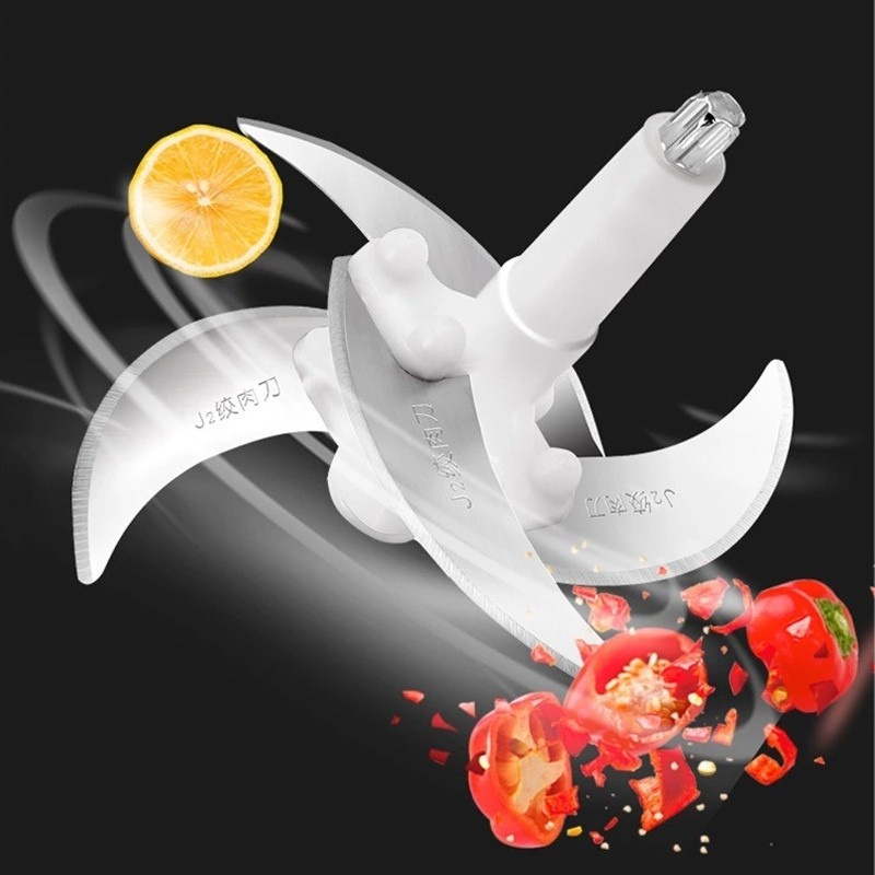 Lưỡi máy xay thịt 4 lưỡi inox dự phòng, thay thế cho máy xay 2l-3l