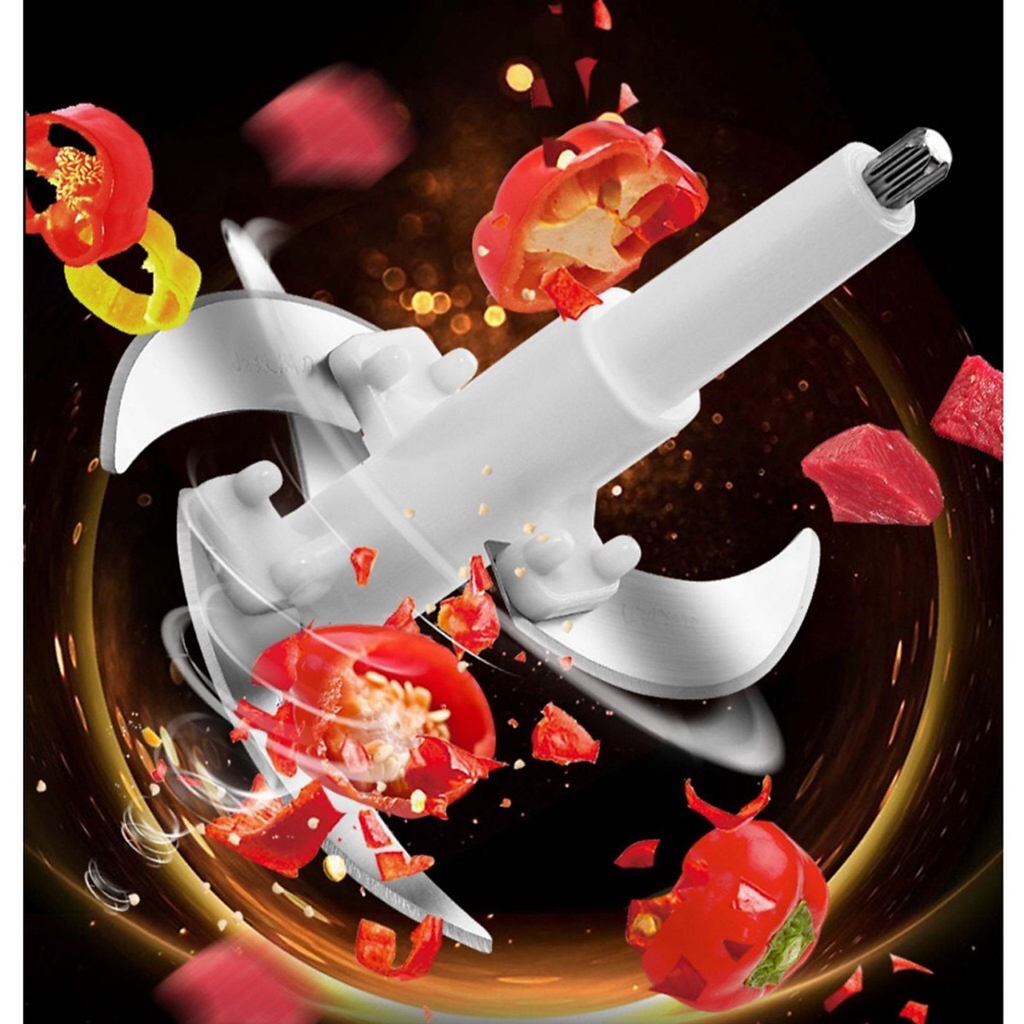 Lưỡi máy xay thịt 4 lưỡi inox dự phòng, thay thế cho máy xay 2l-3l