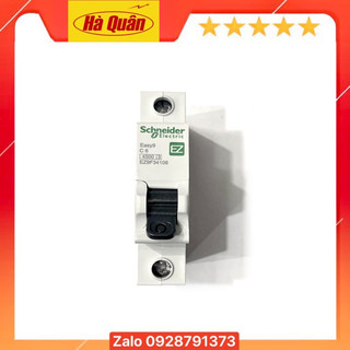 Át 1 pha 6A EZ9F34106, Attomat Schneider hàng hãng