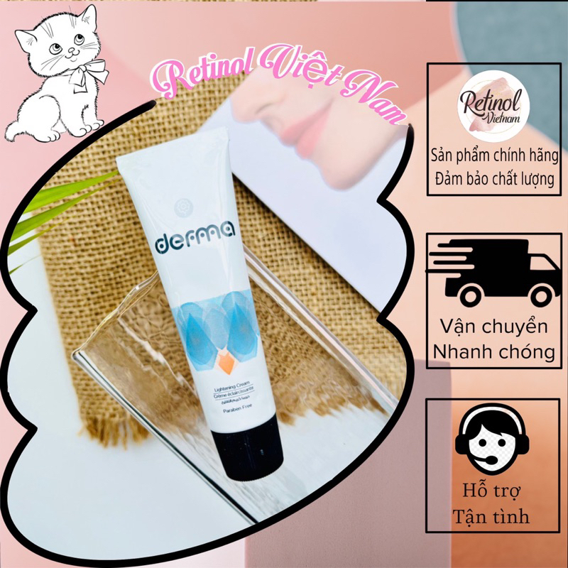 Kem dưỡng da, mờ nám và tàn nhang Derma Lightening Cream