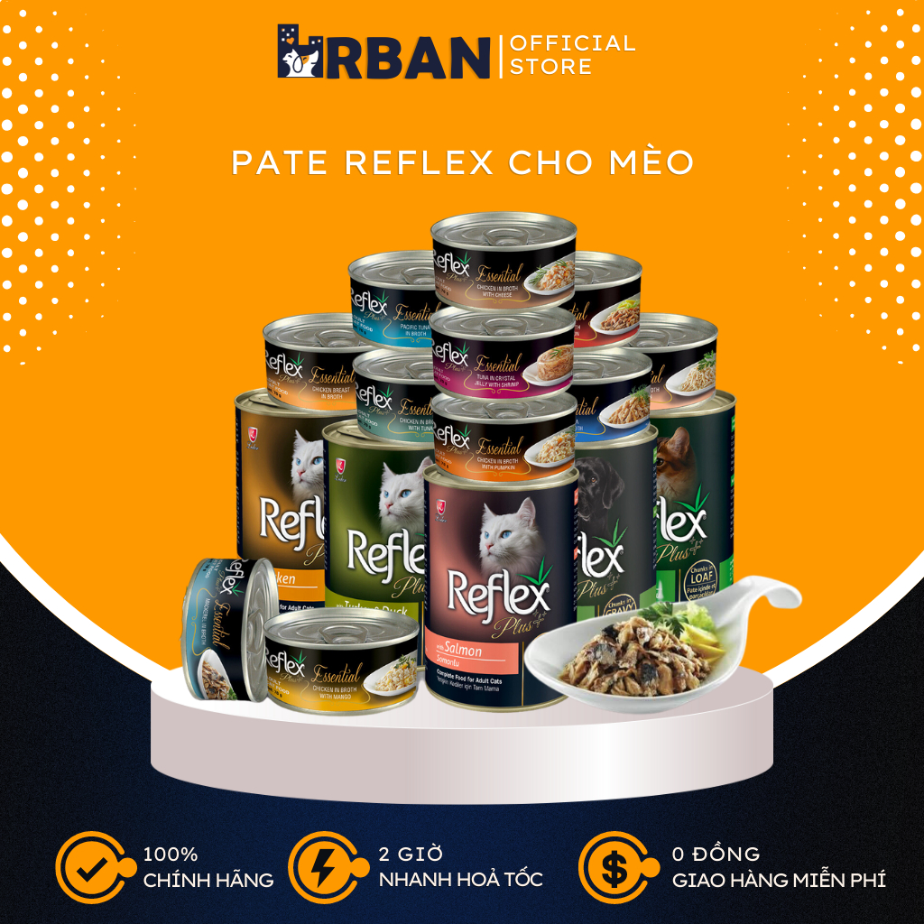 Reflex - Pate Đủ Vị Cho Mèo Con & Mèo Trưởng Thành