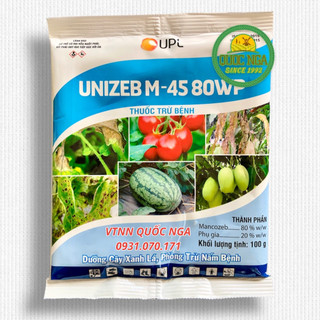 Unizeb m-45 80wp - trừ bệnh thán thư, sương mai, vàng lá, phấn trắng
