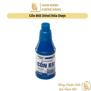Cồn bsi 20ml hóa dược