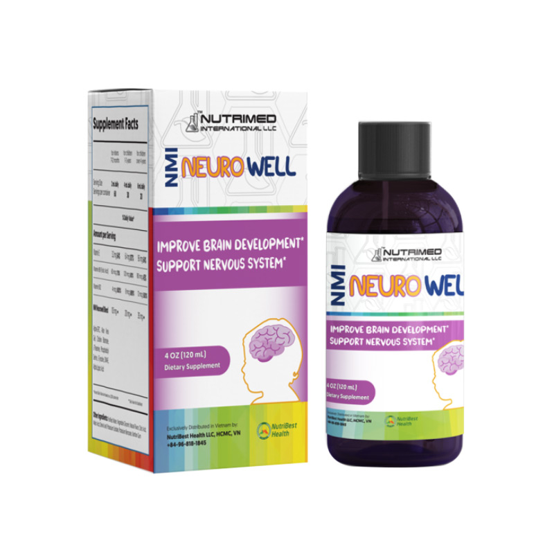SIRO NMI NEUROWELL TỐT CHO NÃO BỘ TRẺ EM HỖ TRỢ TĂNG CƯỜNG TUẦN HOÀN NÃO CẢI THIỆN TRÍ NHỚ TĂNG SỰ TẬP TRUNG CỦA MỸ 120M