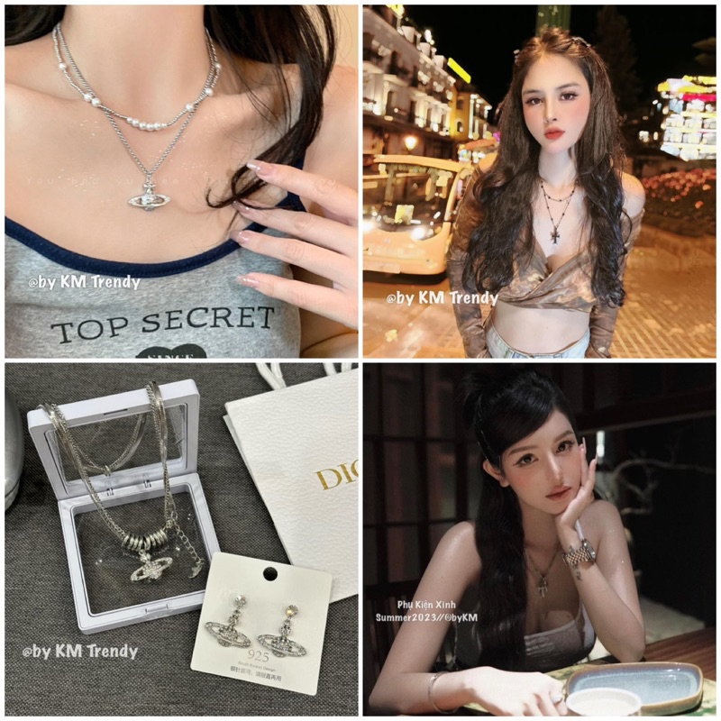 Dây chuyền cổ hót trend phong cách nhiều mẫu xinh Shop Chavi Clothing