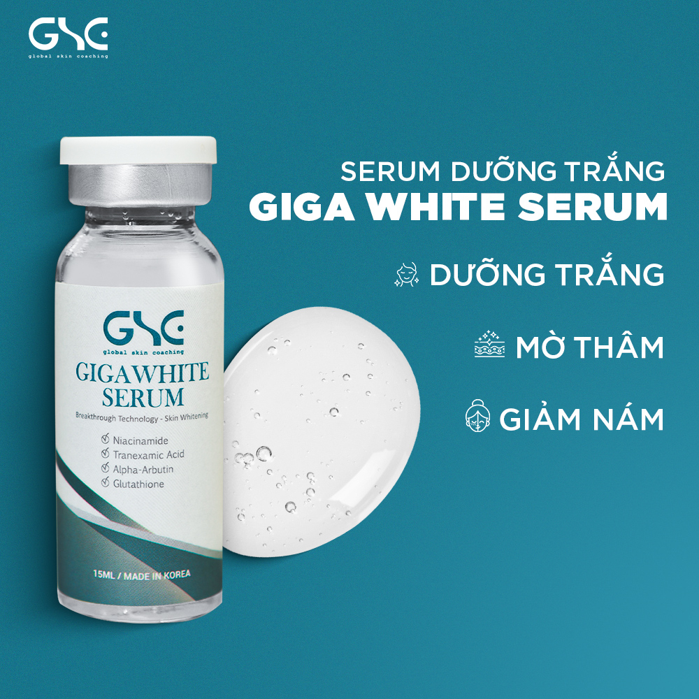 Serum tinh chất dưỡng trắng, giảm nám GSC GIGA WHITE SERUM 15ml