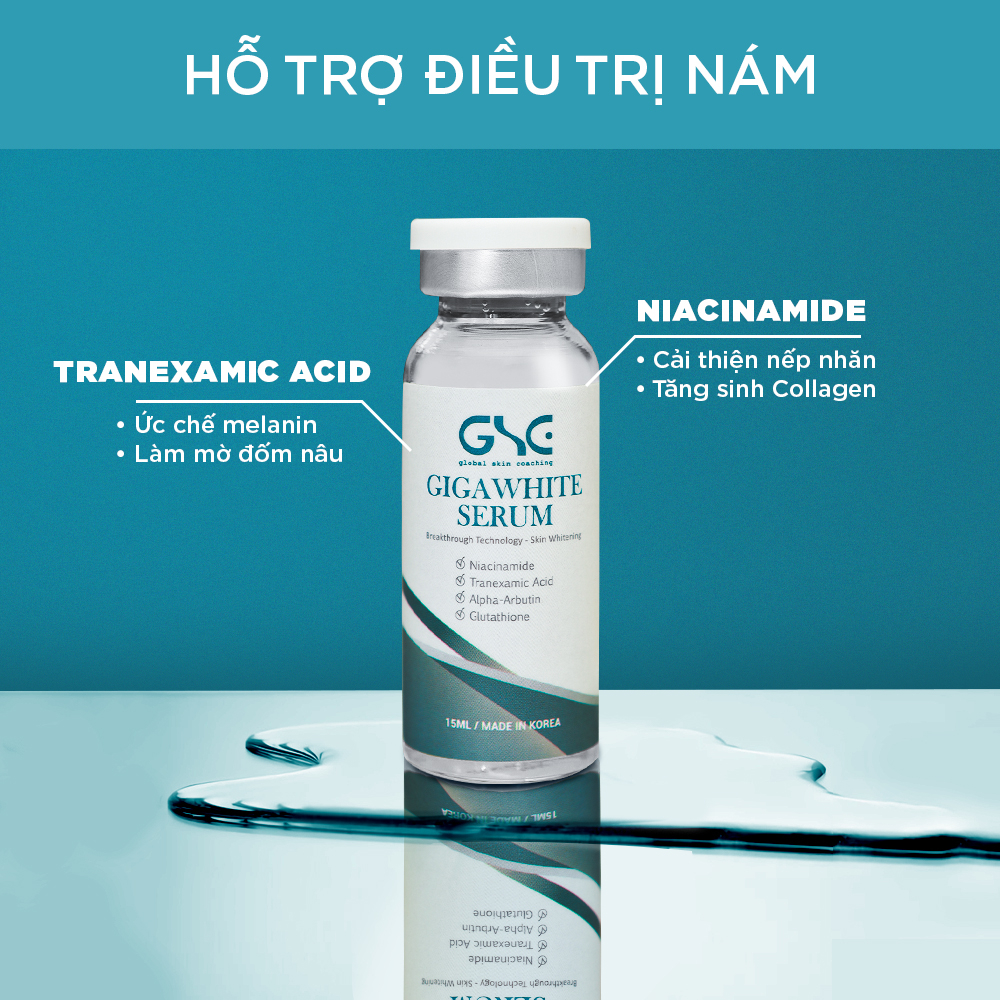 Serum tinh chất dưỡng trắng, giảm nám GSC GIGA WHITE SERUM 15ml