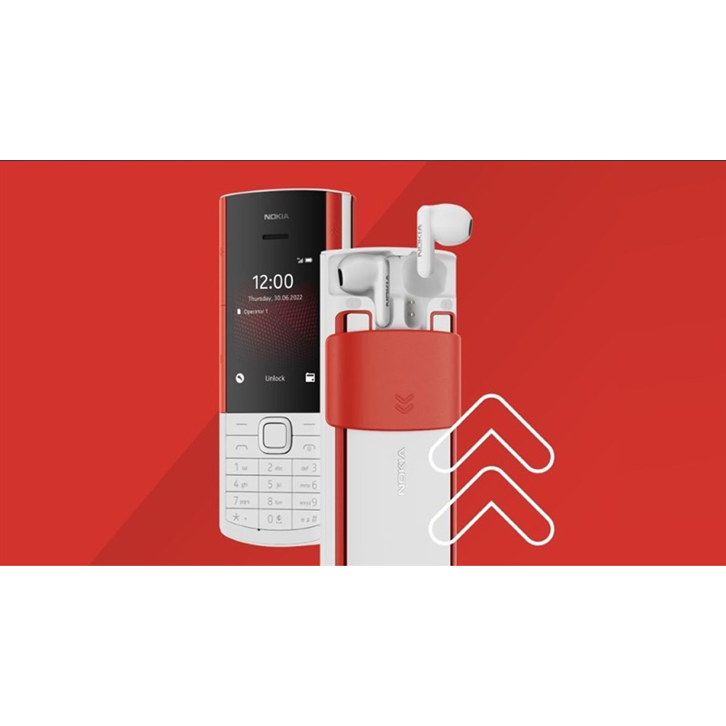 Điện thoại 2SIM Nokia 5710 XpressAudio - Màn hình 2.4 - Camera 0.3 MP - Pin 1450 mAh