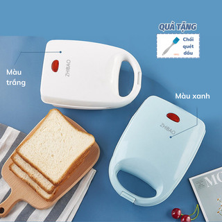 Máy Kẹp Bánh Mì Domino Nướng Sandwich Siêu Nhanh Tiện Lợi