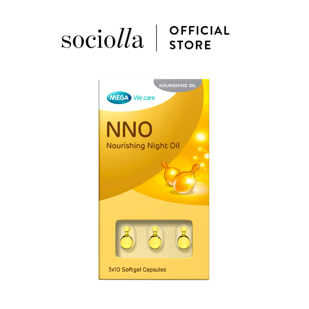 Dầu Dưỡng Da Ban Đêm Nno Nourishing Night Oil 3X10'S
