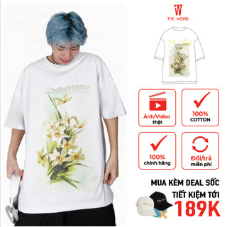 LOCAL BRAND Áo thun The Weird Phong Cách Unisex Form Rộng ATK548