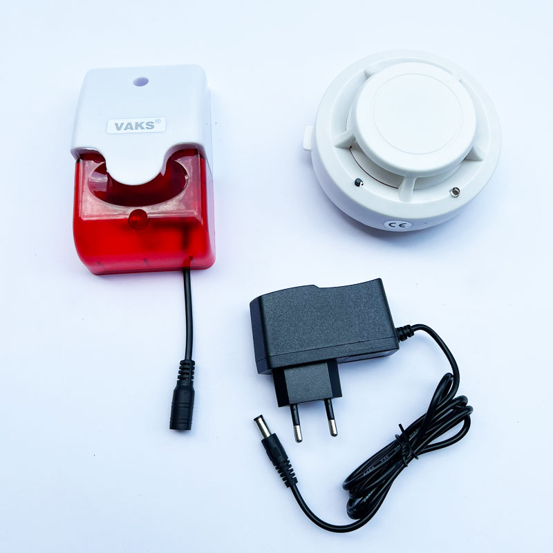 Bộ báo khói chuông rời không dây