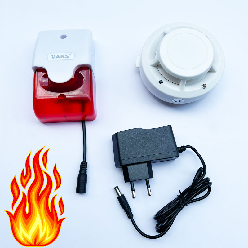 Bộ báo khói chuông rời không dây