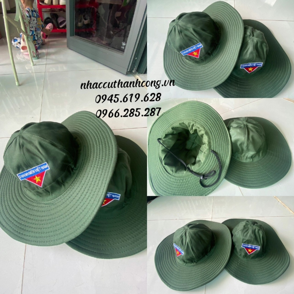 Mũ tai bèo, nón tai bèo thanh niên tình nguyện