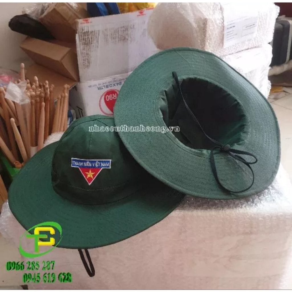 Mũ tai bèo, nón tai bèo thanh niên tình nguyện