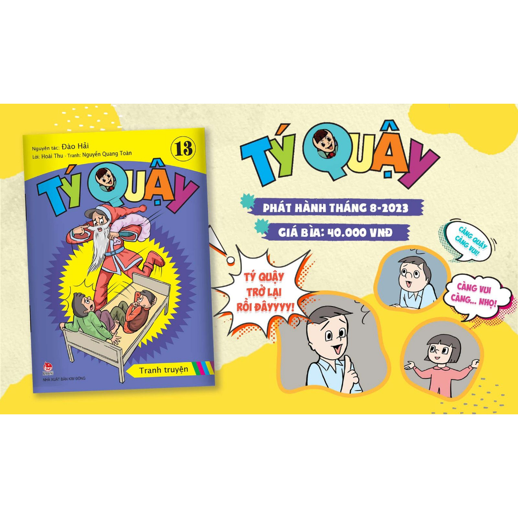 Sách - Tý Quậy - Tập 13 -NXB Kim Đồng