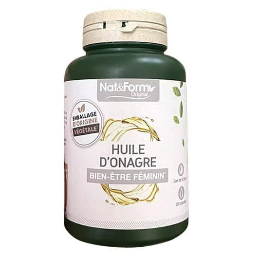 Hoa Anh Thảo Pháp NatForm Huile Onagre 1500mg Lọ 200 Viên