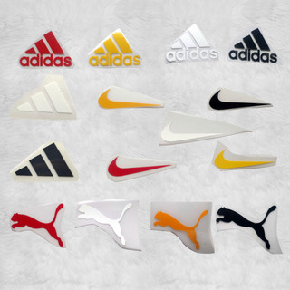 Tự in ép dán logo adidas mới puma nike nhiều màu đỏ vàng đen trắng bằng bàn là ủi nhiệt