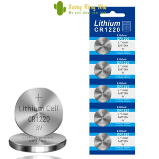 Pin Dẹp CR1220, CR2025 Lithium Battery 3V (pin có thể dùng để thay pin bảng LCD 8.5inch và 12inch)
