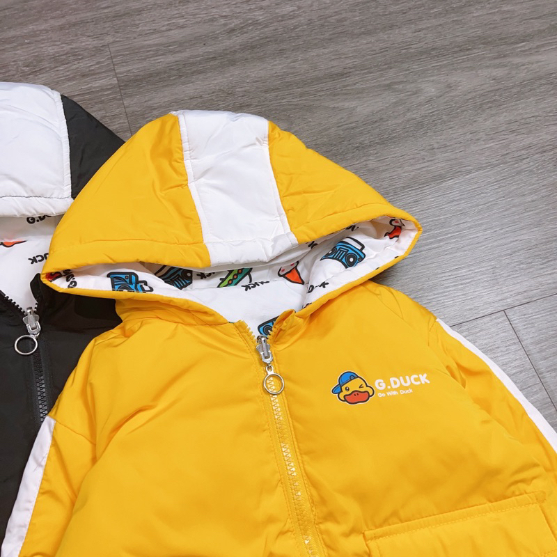 Áo khoác phao 2 mặt Duck