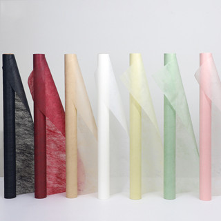 Cuộn Giấy Nến Lót Gói Hoa, Trang Trí Hoa - Cuộn Giấy Mếch Mỏng Không Thấm Nước