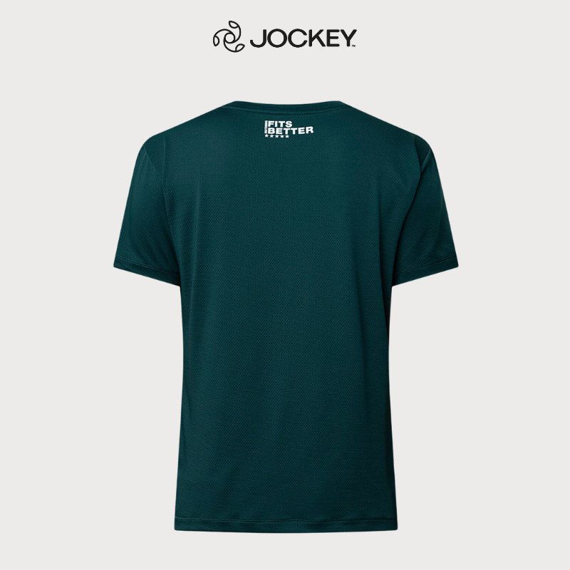 Áo T-Shirt nam Jockey Activewear Basic chất liệu Polyester chống nhăn - 1001