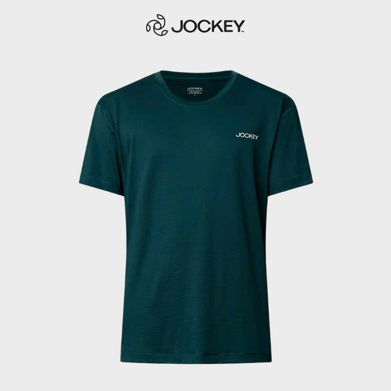 Áo T-Shirt nam Jockey Activewear Basic chất liệu Polyester chống nhăn - 1001