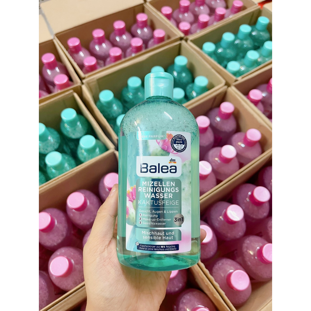 Nước Tẩy Trang Balea 3in1 Giúp Làm Sạch, Tẩy Trang Và Nước Hoa Hồng Dưỡng Da 400ml - KachuHouse