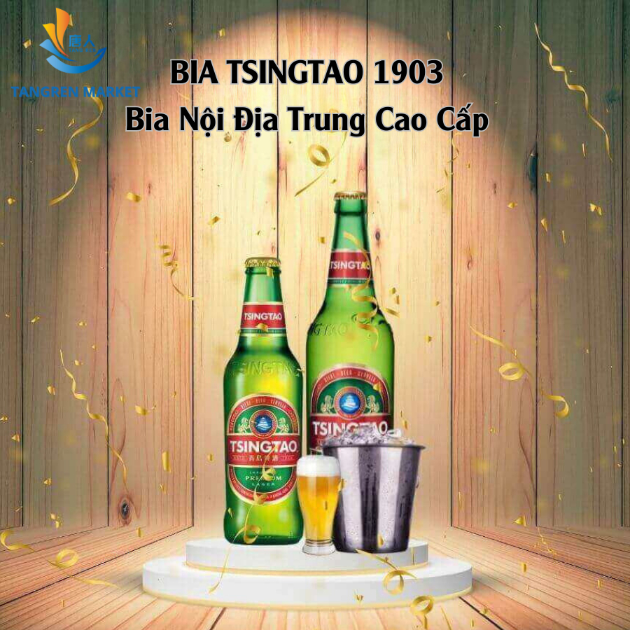 BIA TSINGTAO CHAI 330ML - Bia Thanh Đảo, Bia Trung Cao Cấp | CHÍNH HÃNG