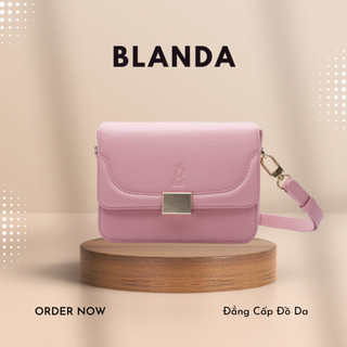 Túi xách đeo chéo nữ thời trang BLANDA chất liệu da tổng hợp 9TNPU36