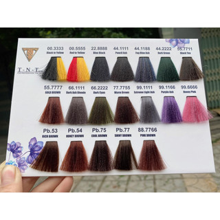 Nhuộm tnt nano plus, thuốc nhuộm tóc tnt chính hãng cho salon