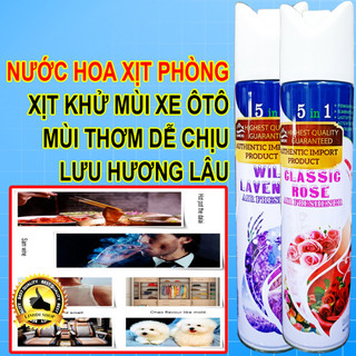 Nước Hoa Xịt Ô Tô - Nước Hoa Xịt Phòng Ngủ, Phòng Khách, Phòng Ăn - Khử Mùi Nhanh, Lưu Hương Lâu - Herios - LIMIDI