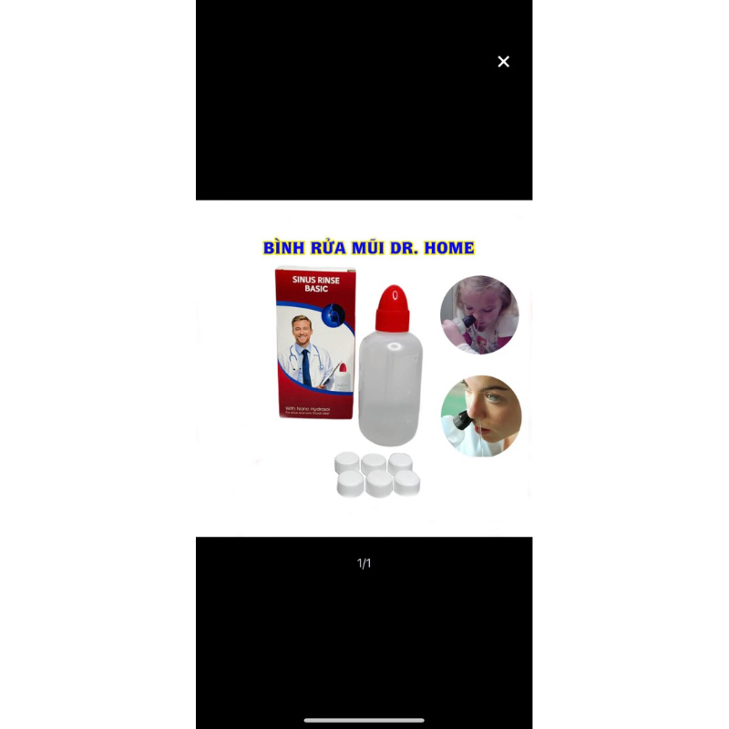 Bình rửa mũi Dr. Home